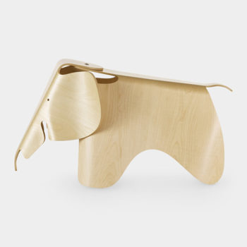 Banquinho em forme de elefante design Charles Eames