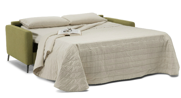 Sofa cama isacco da Natuzzi espaços pequenos