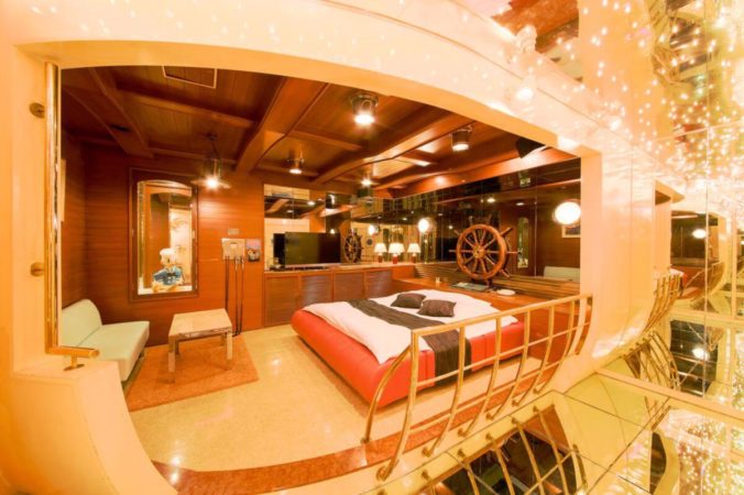 Hotel Public Jam com cabine de navio