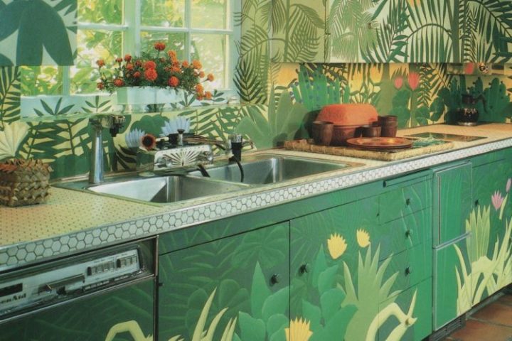 armarios de cozinha pintados