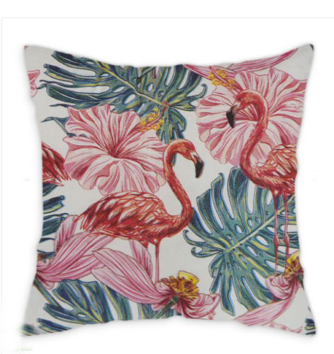almofada de Flamingo da Leroy Merlin