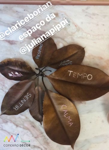 folhas de clarice borian para Sala intima Toki de Juliana Pippi para casacor sp