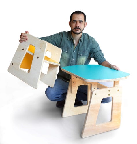 Novos Talentos 2018 - Designer Edgar Carvalho e sua coleção de móveis infantis Grow, que acompanham o crescimento das crianças: