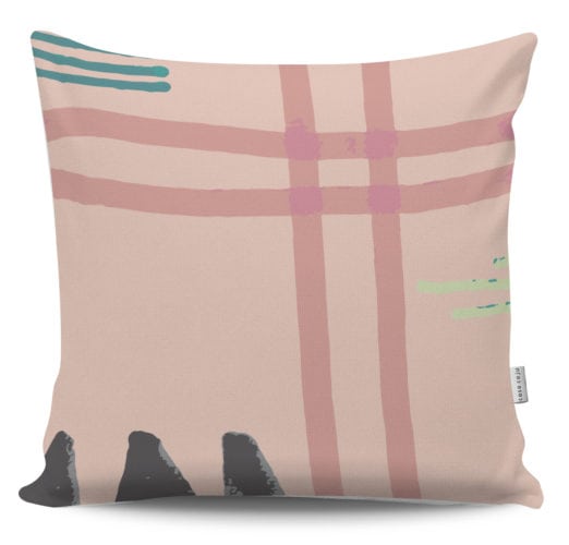 almofada decorativa em rosa do e-commerce Casa Caju