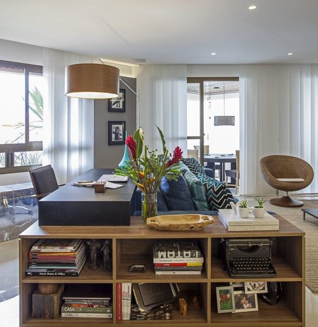 Reforma completa moderniza um apartamento na Vila Leopoldina.
