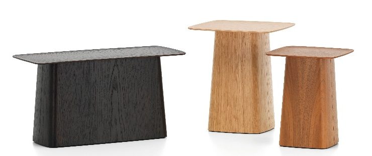 Wooden Side Table assinada por Ronan & Erwan Bouroullec em 2015