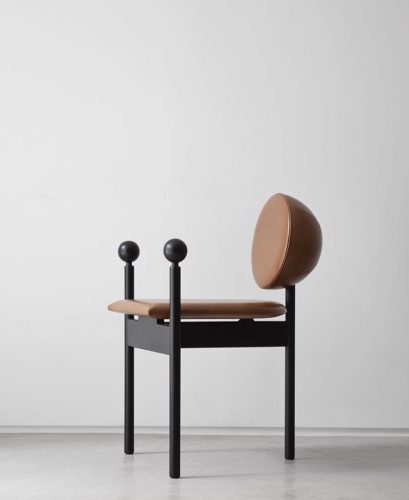 Design Week SP 2018. Cadeira da coleção ORBE , do design Guilherme Torres