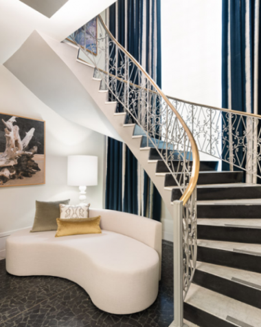 escada do loft de Paulo Correa para a Mostra Casa Mineira