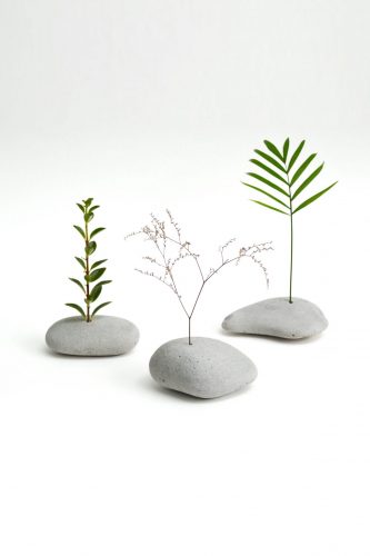plantas em pedras slow design atelier wabi sabi