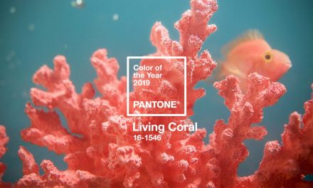 A cor de 2019 pela Pantone: Living Coral