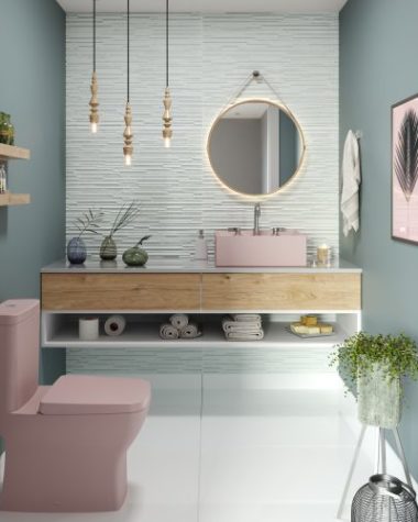 Linha Platinum Rosa da Incepa no Revestir 2019
