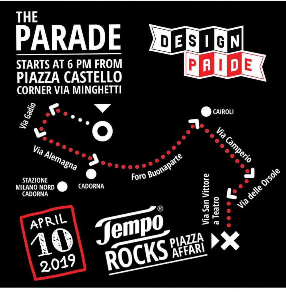 Design Pride Milano 2019, cartaz