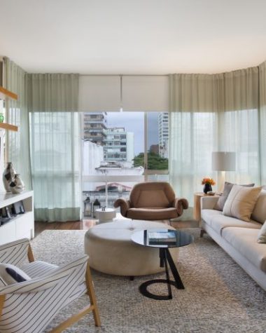 sala do Apartamento em Ipanema assinado pelas ex socias Adriana Esteves e Flavia Lucas _ foto 3