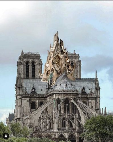 Proposta para a reconstrução da Notre Dame