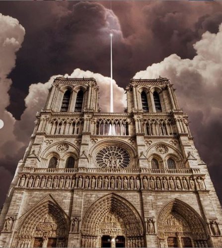 projeto de VisumAtelier para a reconstrução da Notre Dame