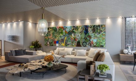 Denise Barretto apresenta casa integrada e habitada por obras de arte