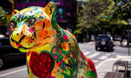Esculturas de onças-pintadas que coloriram ruas e parques de São Paulo vão a leilão
