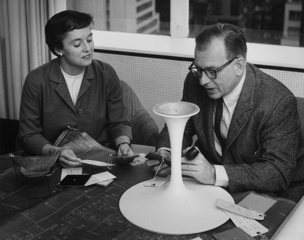 Florence Knoll e Eero Saarinen.