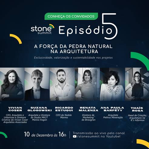 ‘Stone Summit’ – A força da pedra natural na arquitetura