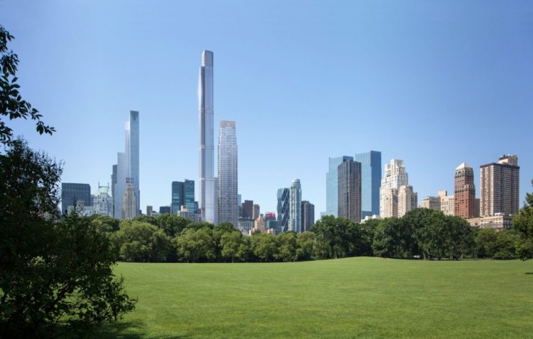 O maior edifício residencial do mundo fica em Nova York, o Central Park Tower