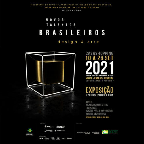 Banner da Exposição novos talentos Brasileiros