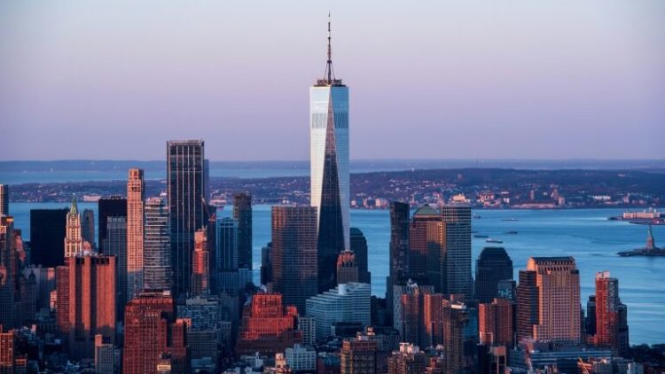 prédios mais altos do mundo. O sexto arranha-céu mais alto do mundo, One World Trade Center, NY.