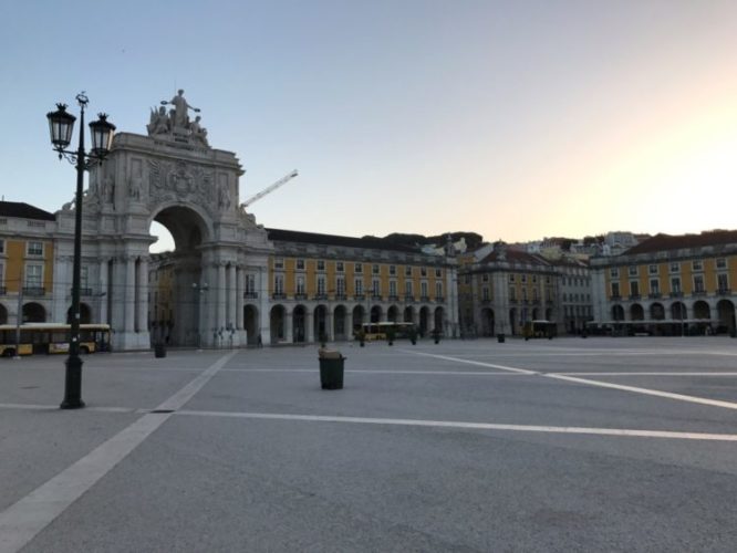 Terreiro do Paço ou Praça do Comércio – a porta de entrada, o coração da cidade de Lisboa