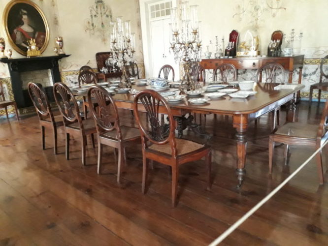 Sala de Jantar – Museu dos Biscainhos, estilo néoclassico
