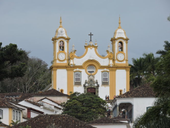 Igreja Matriz de Santo Antonio na cidade de Tiradentes