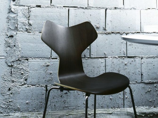 Cadeira Grand Prix, design de Arne Jacobsen