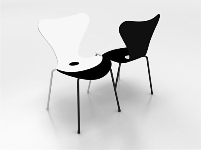 7 cool architects, cadeira Series7 por Jean Nouvel