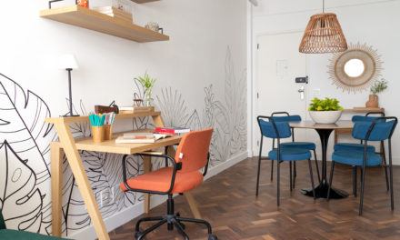 Um apartamento de 55m2, em Copacabana, para um casal que mora em Paris e vem ao Brasil com frequência