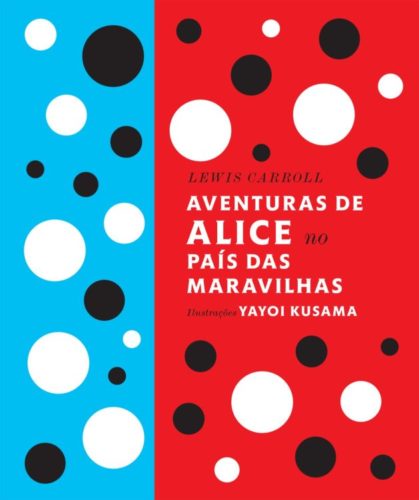 Aventuras de Alice no País das Maravilhas, ilustração Yayoi Kusama.