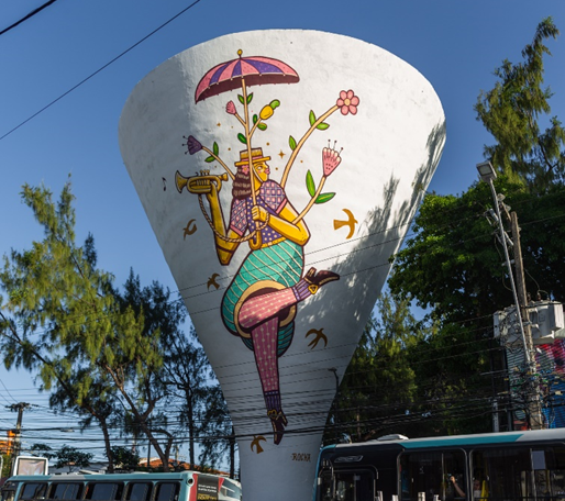 Coletivo de artistas transforma paisagens urbanas em obras de arte em cinco cidades brasileiras na parceria da Tintas Suvinil e Acidum Project, onde foram usados mais de 2.500 litros de tinta.