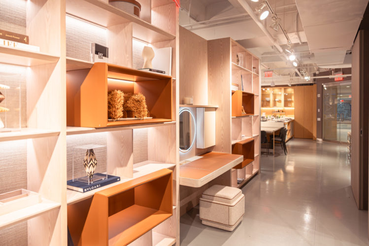 Showroom da marca em NYC