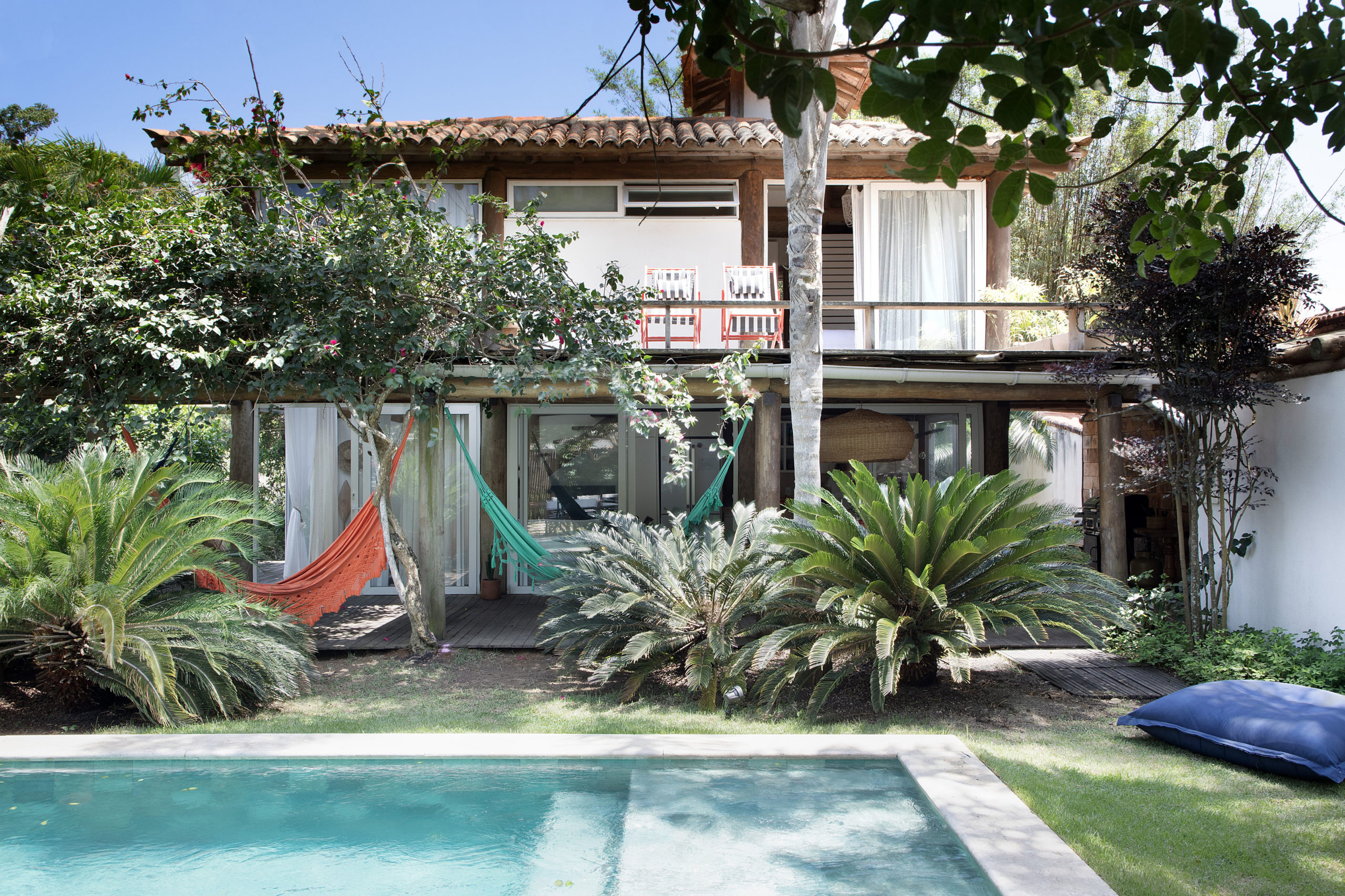piscina e varanda