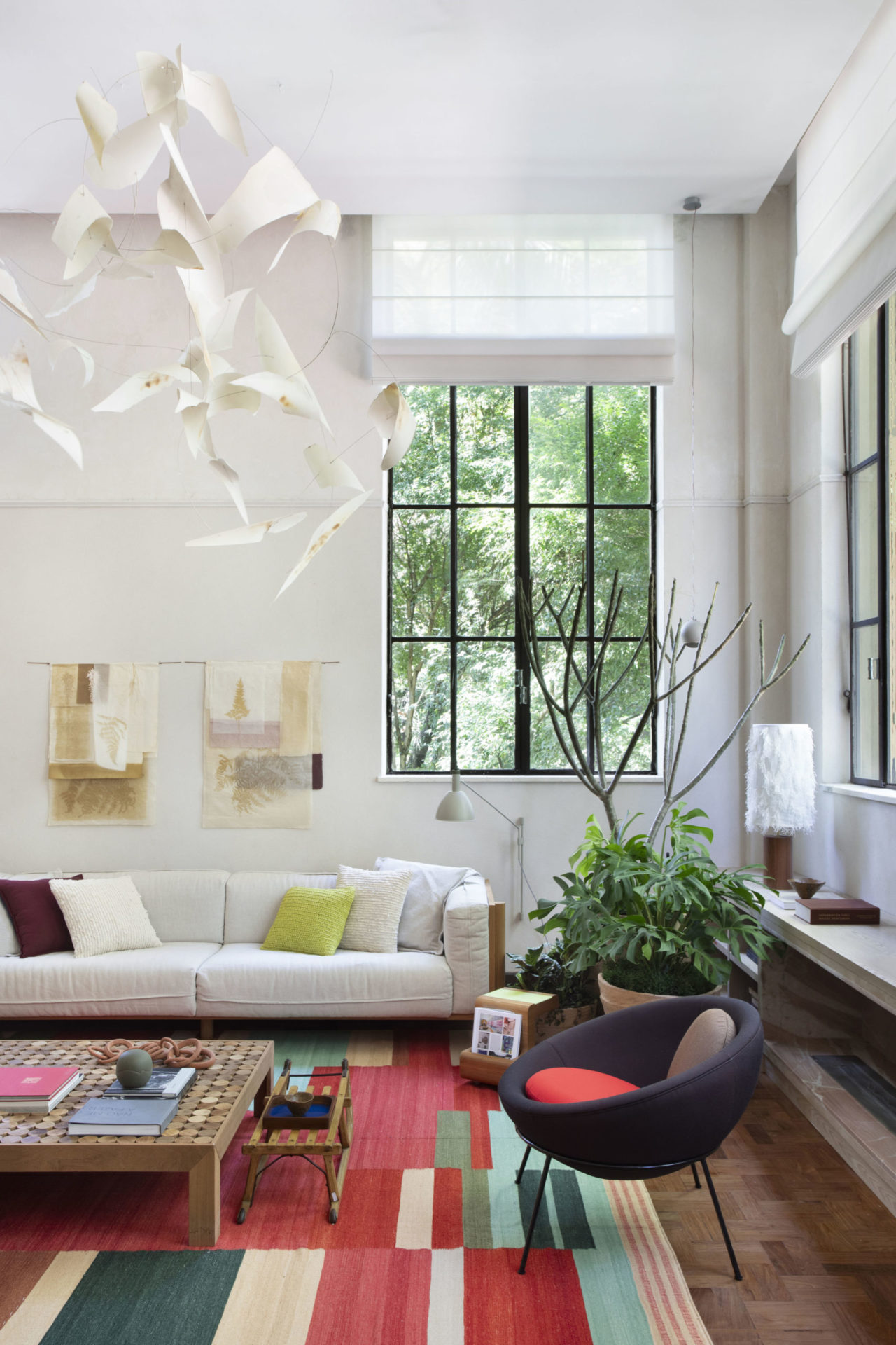 escultura suspensa loft alvorá CASACOR SP 2025