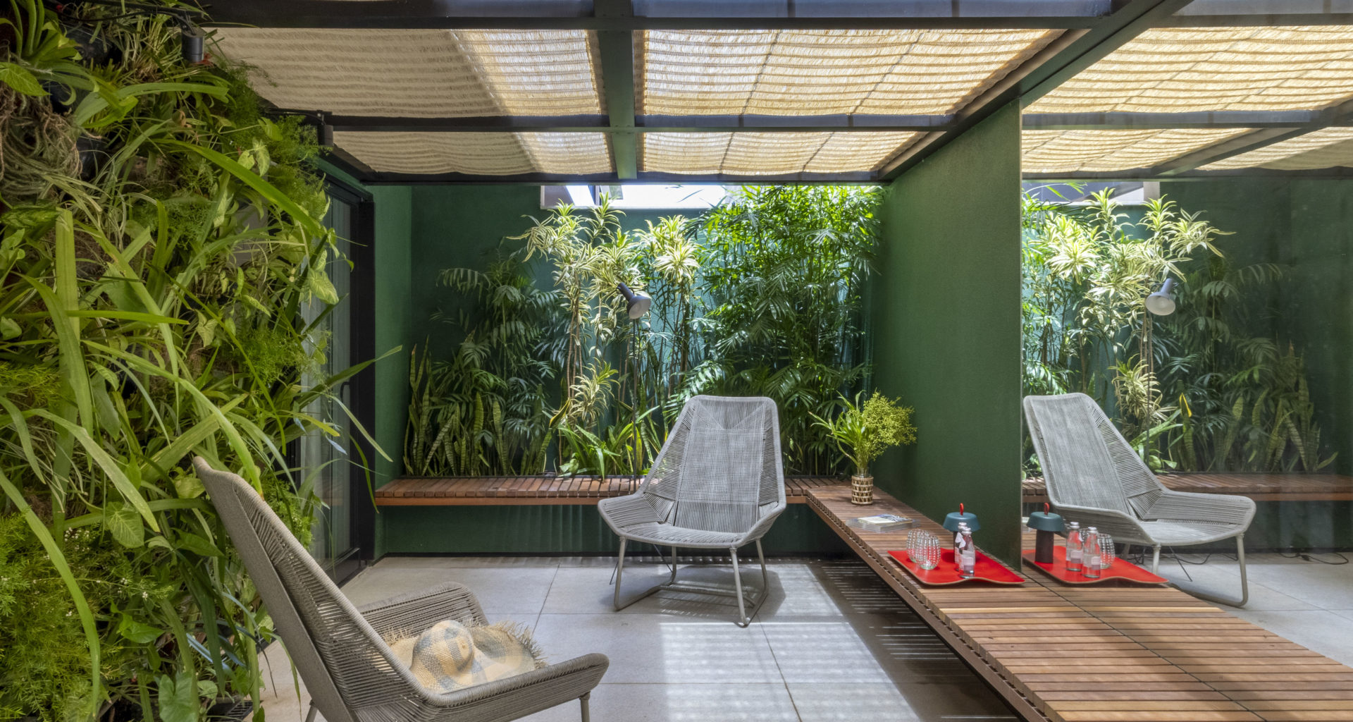 jardim de inverno tropical
