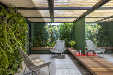 jardim de inverno tropical