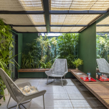 jardim de inverno tropical