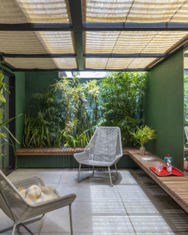 jardim de inverno tropical