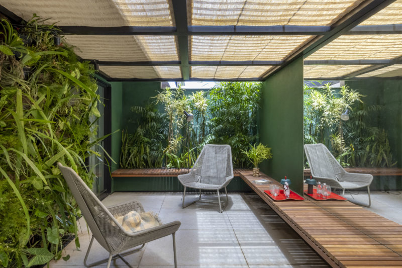 jardim de inverno tropical