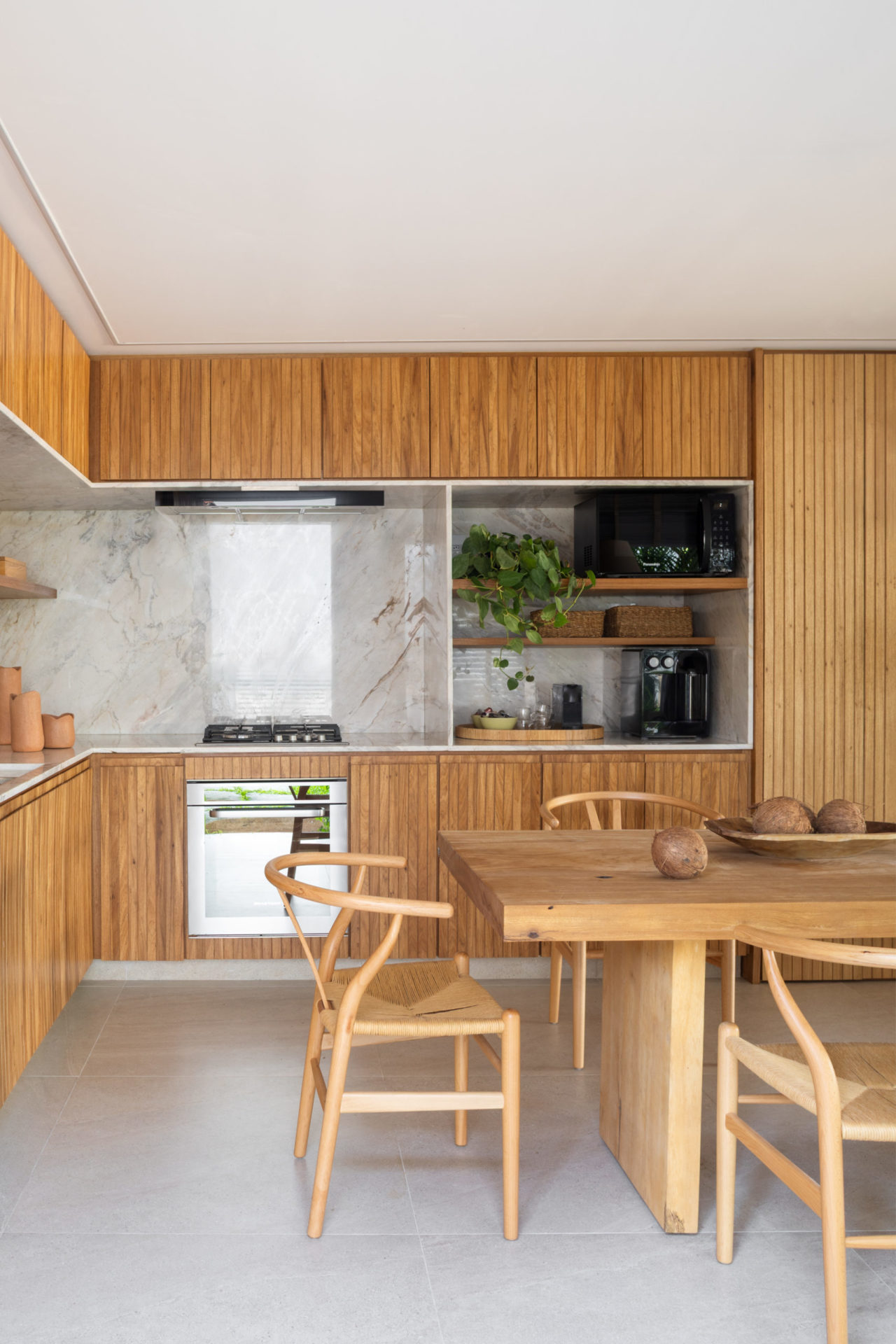 cozinha de casa de praia