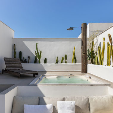 spa com chuveirão