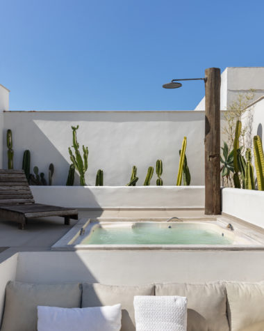 spa com chuveirão