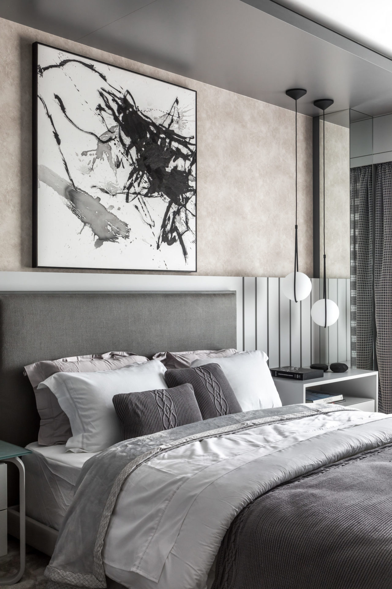 quarto com cama de casal