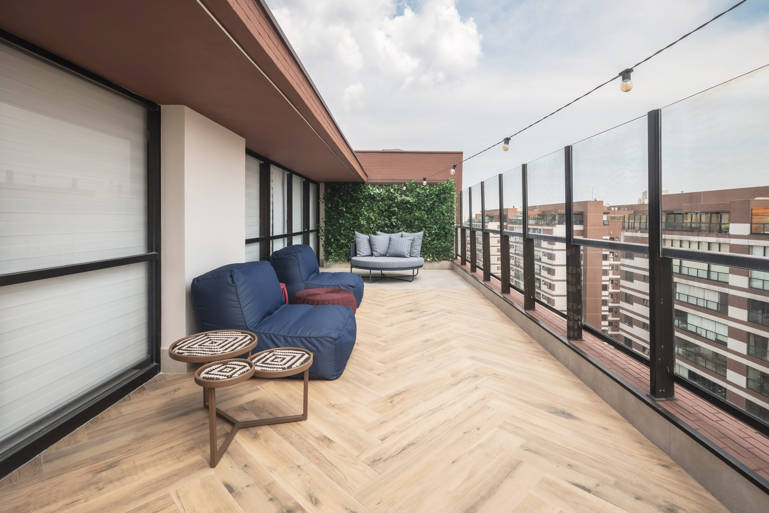 área externa de duplex