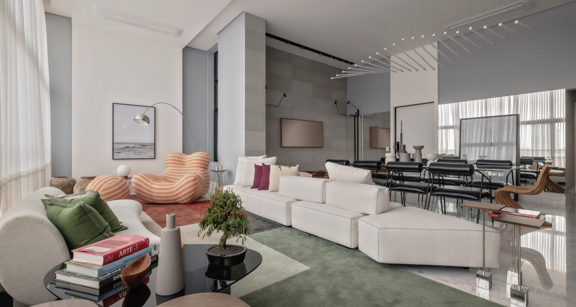 sala ampla de duplex
