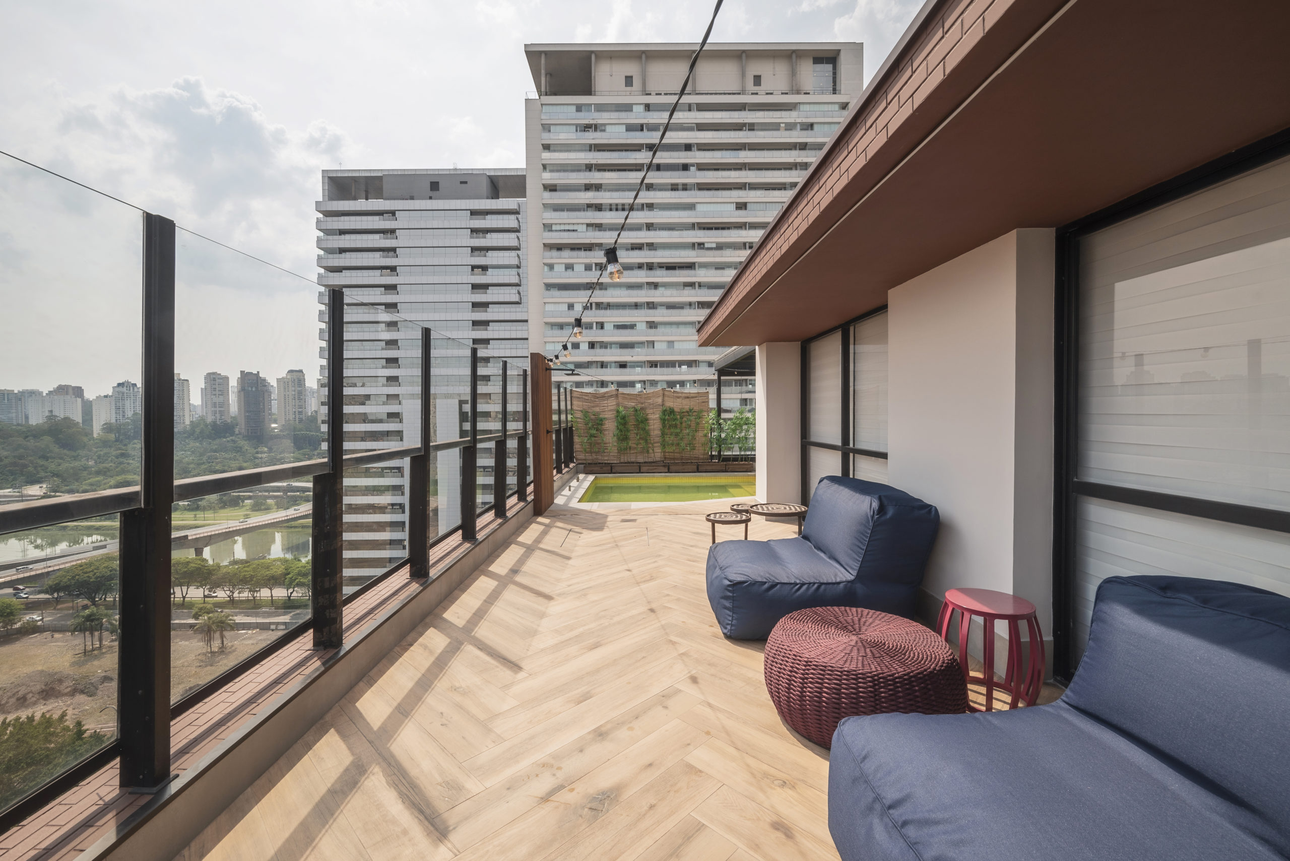 área externa de duplex