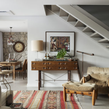 sala com escada